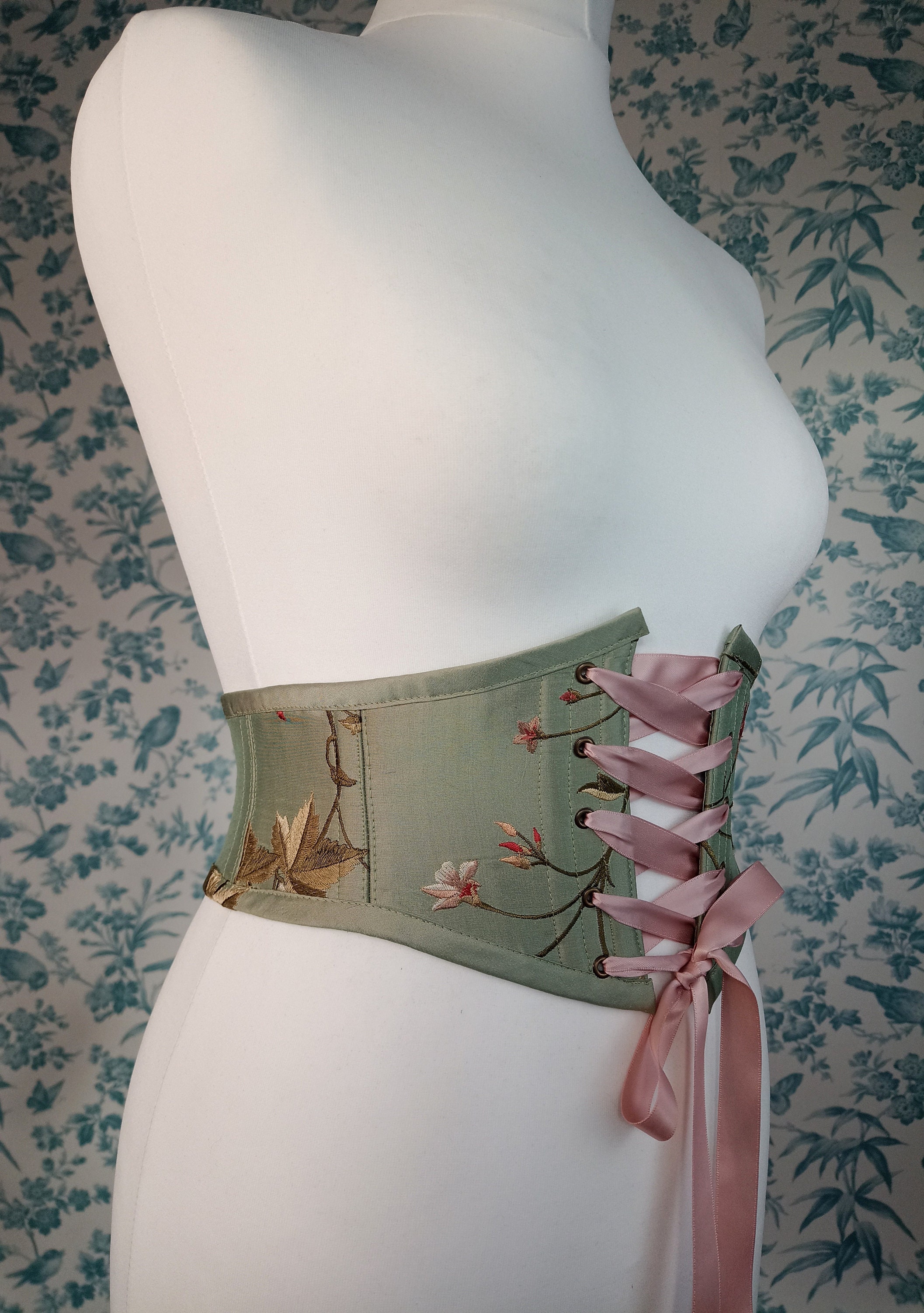 Giselle Sage Braided Elastic Belt
