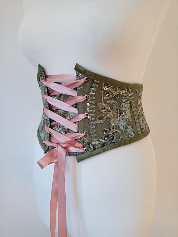 lace underbust corset belt