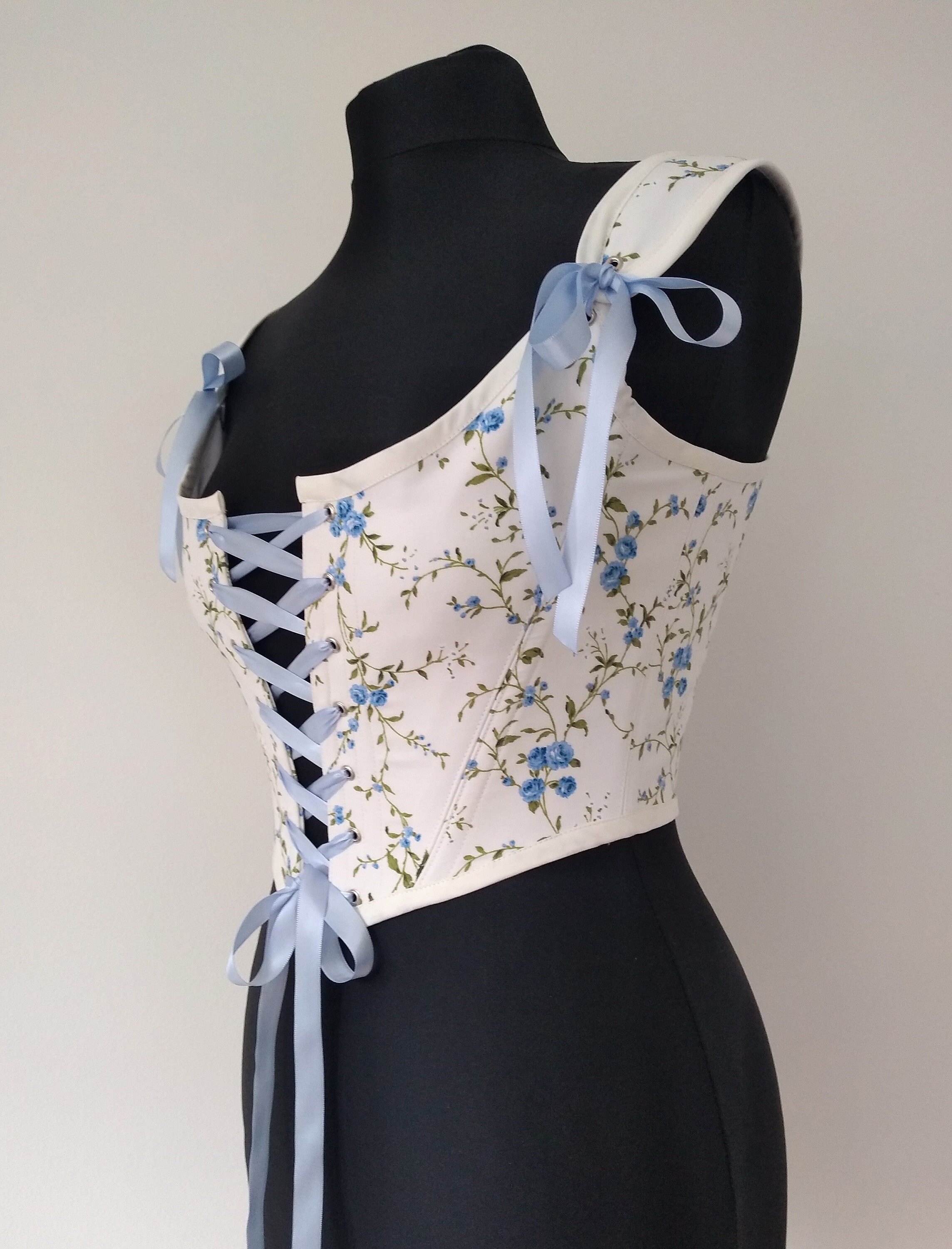 Modern Rococo Corset 18th Century Rococo Corset Stays Light Renaissance Bodice in - Etsy UK