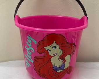 Personalized Princess Halloween Bucket
