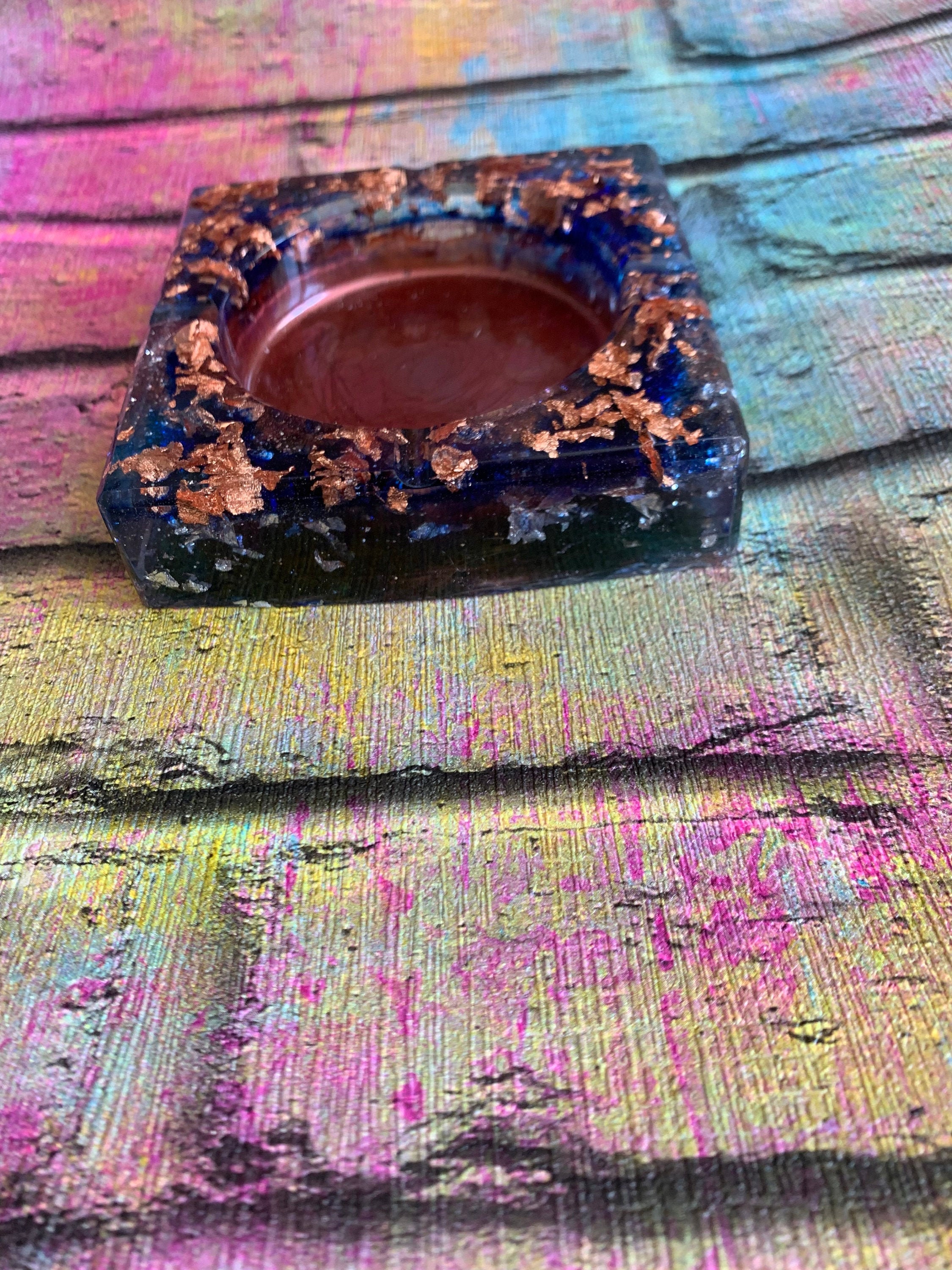 Resin Ashtray Etsy