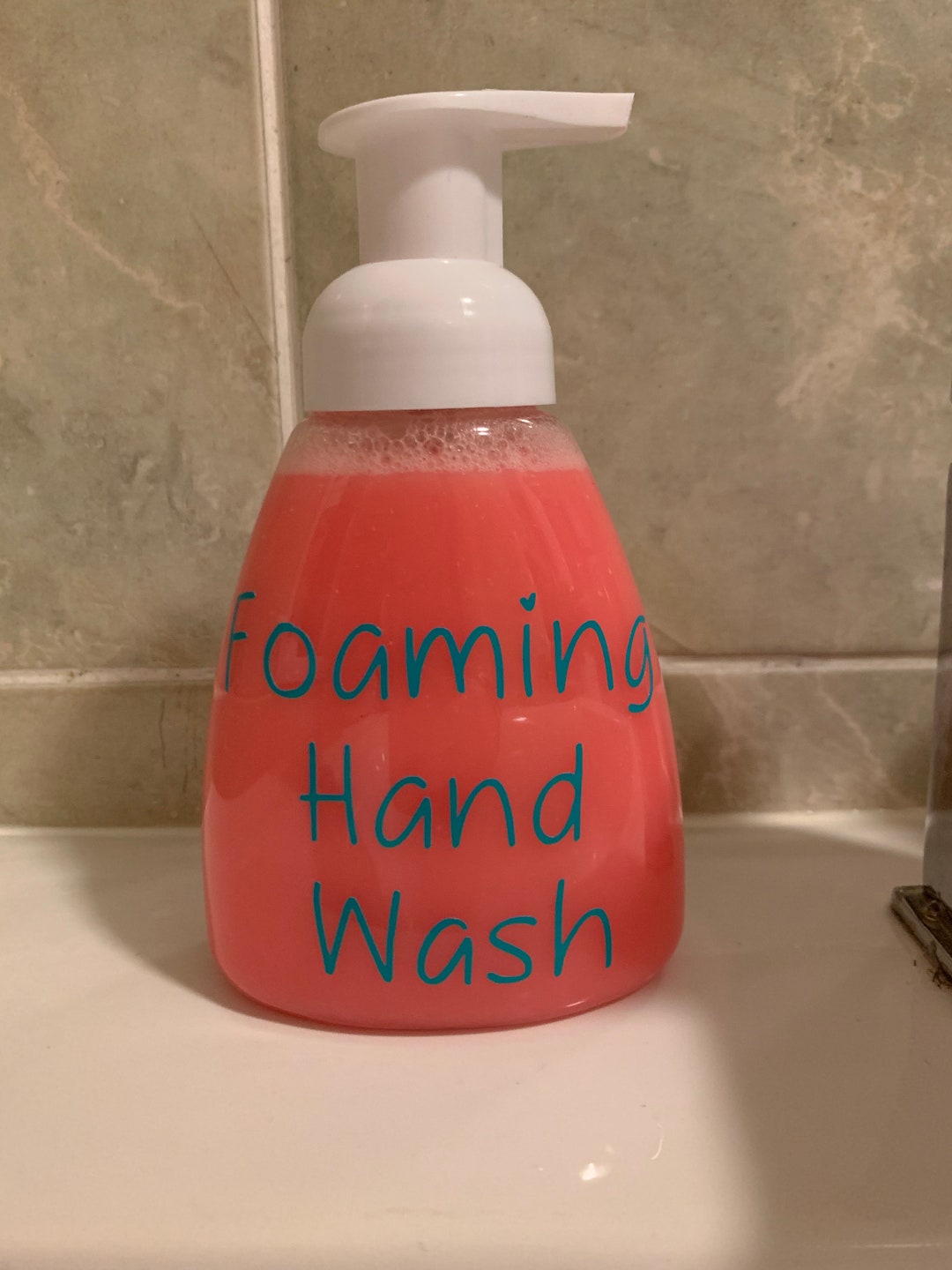 Foaming Soap Dispenser Soap Pump Personalised Soap Dispenser Wash Your