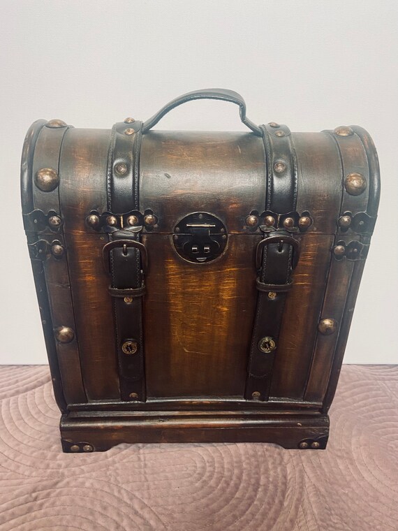 19th Century Antique Wine Bottle Chest Etsy