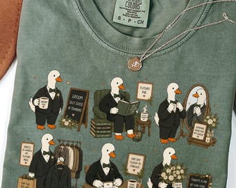 Groom Silly Goose Shirt, Funny Groom Shirt, Bachelor Party Shirt, Groom to Be Gift, Wedding Morning Comfort Colors Tee