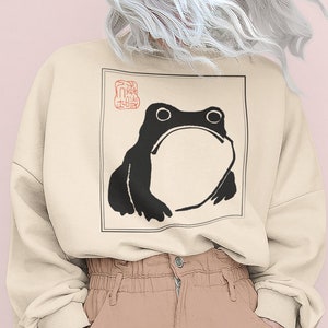 Sad frog hoodie best sale