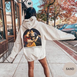 Funny Feminist Artemisia Gentileschi Art Hoodie Judith Slaying Holofernes Famous Artist Sweater Feminist Sweater Vintage Renaissance History