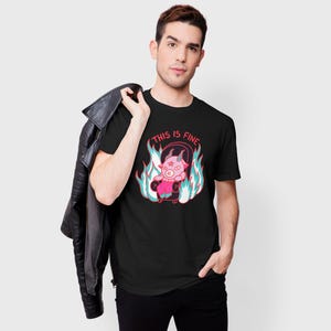 Harajuku Baphomet Pastel Goth Shirt, Pastel Goth Clothing, Harajuku Shirt, Cryptid Shirt, Kawaii Clothes, Kawaii Goth, Kawaii Goat Shirt image 7