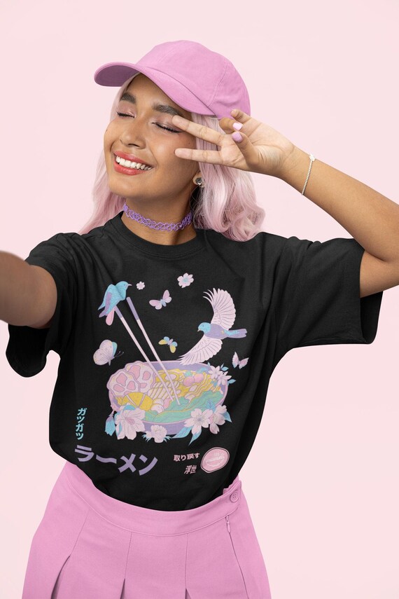 Ramen Shirt, Ramen Bowl Pastel Kawaii Shirt, Ramen Lover Gift, Noodles Shirt, Ramen Funny Ramen T-shirt, Foodie Gift, Japanese Ramen Life