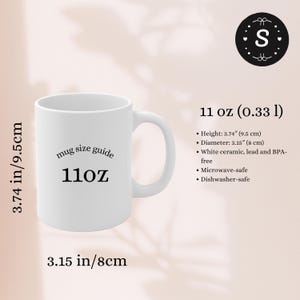 Nice Tits Mug, Funny Bird Mug, Birdwatcher Gift, Blue Tit Great Tit Cup, Bird Lover Gift, Funny Nature Mug, 11oz 15oz Coffee Mug image 4