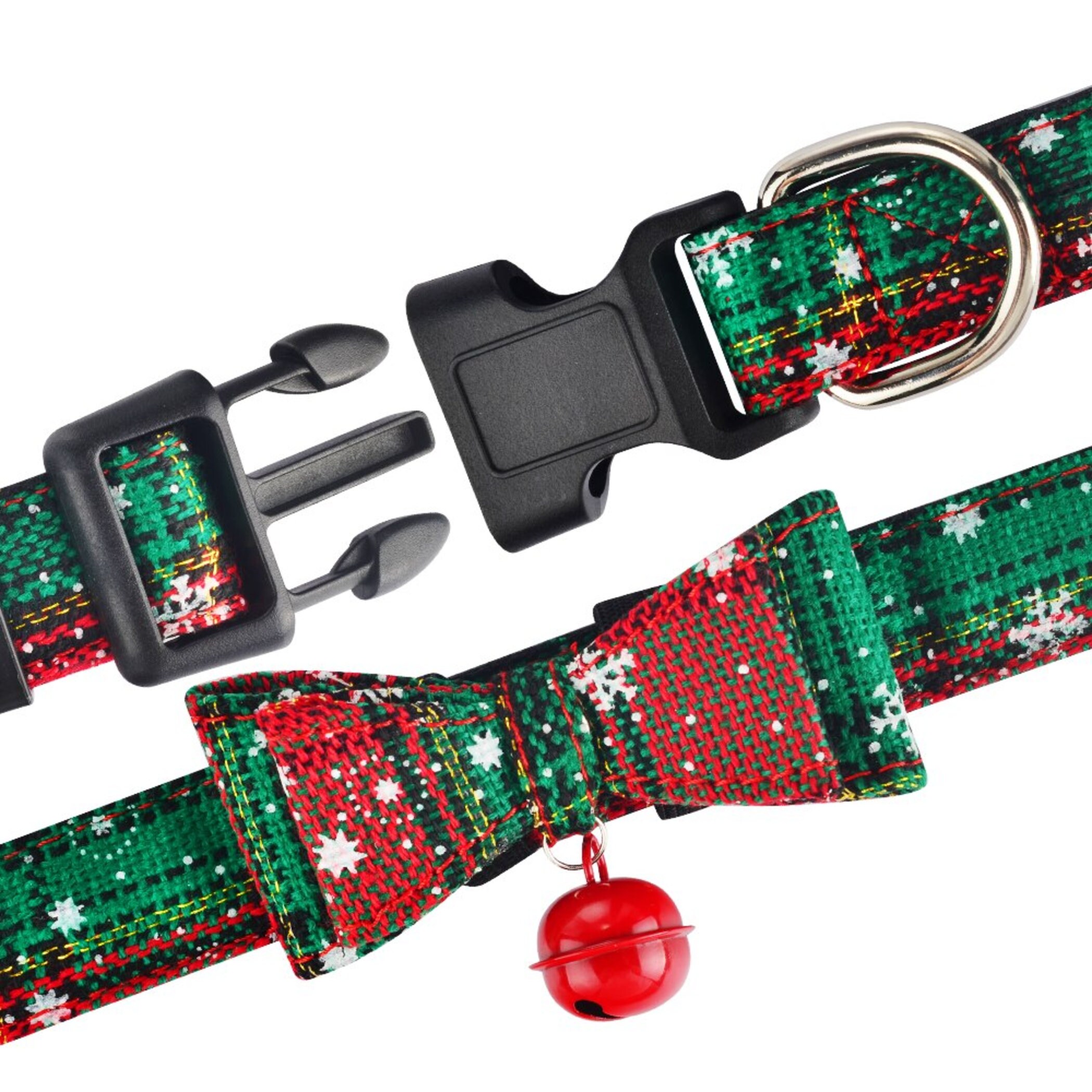 Christmas dog collar Holiday Dog Collar Custom Cat Tag Etsy