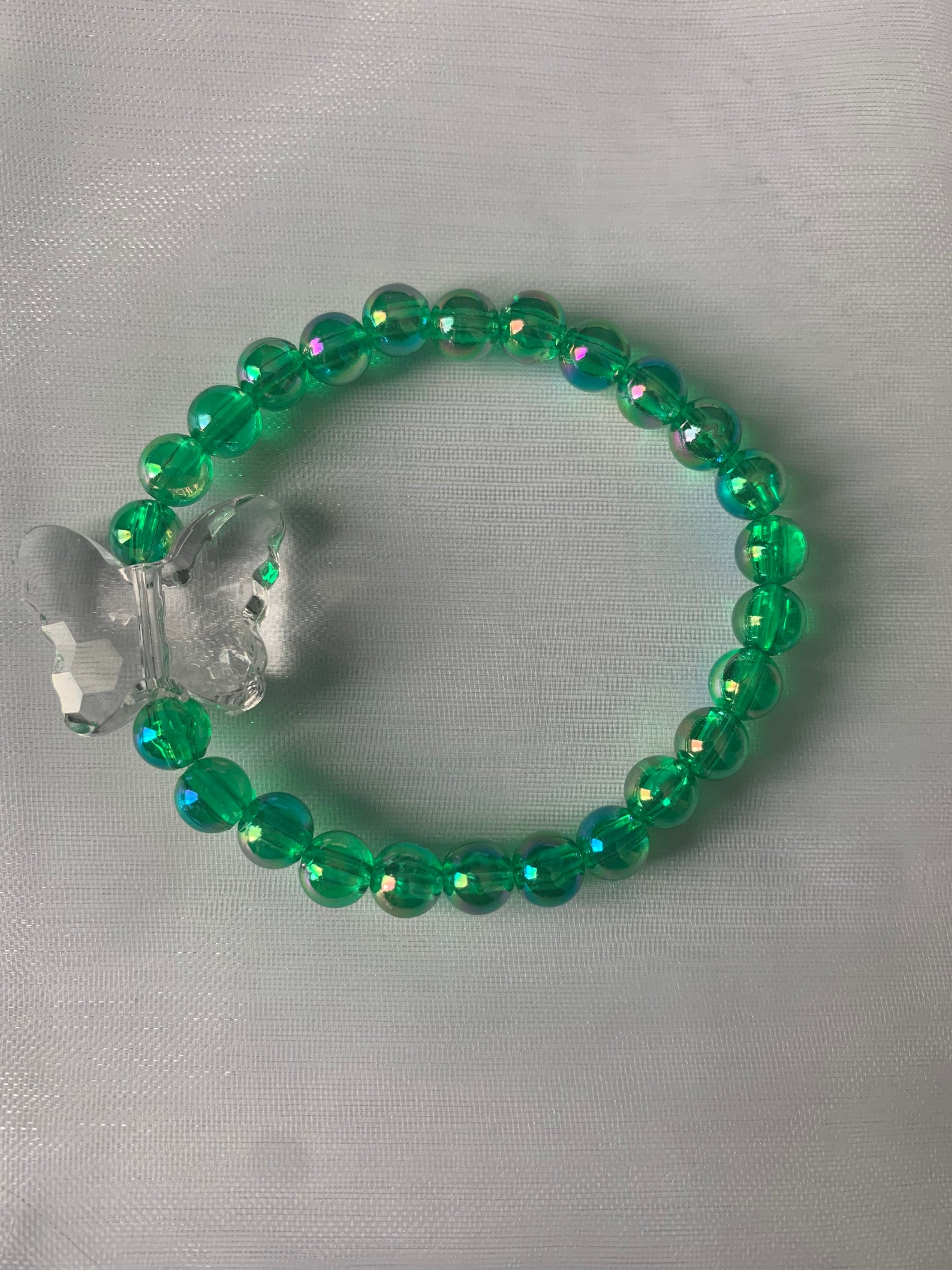 Kids Beaded Butterfly Bracelets Party Favours Colourful Etsy