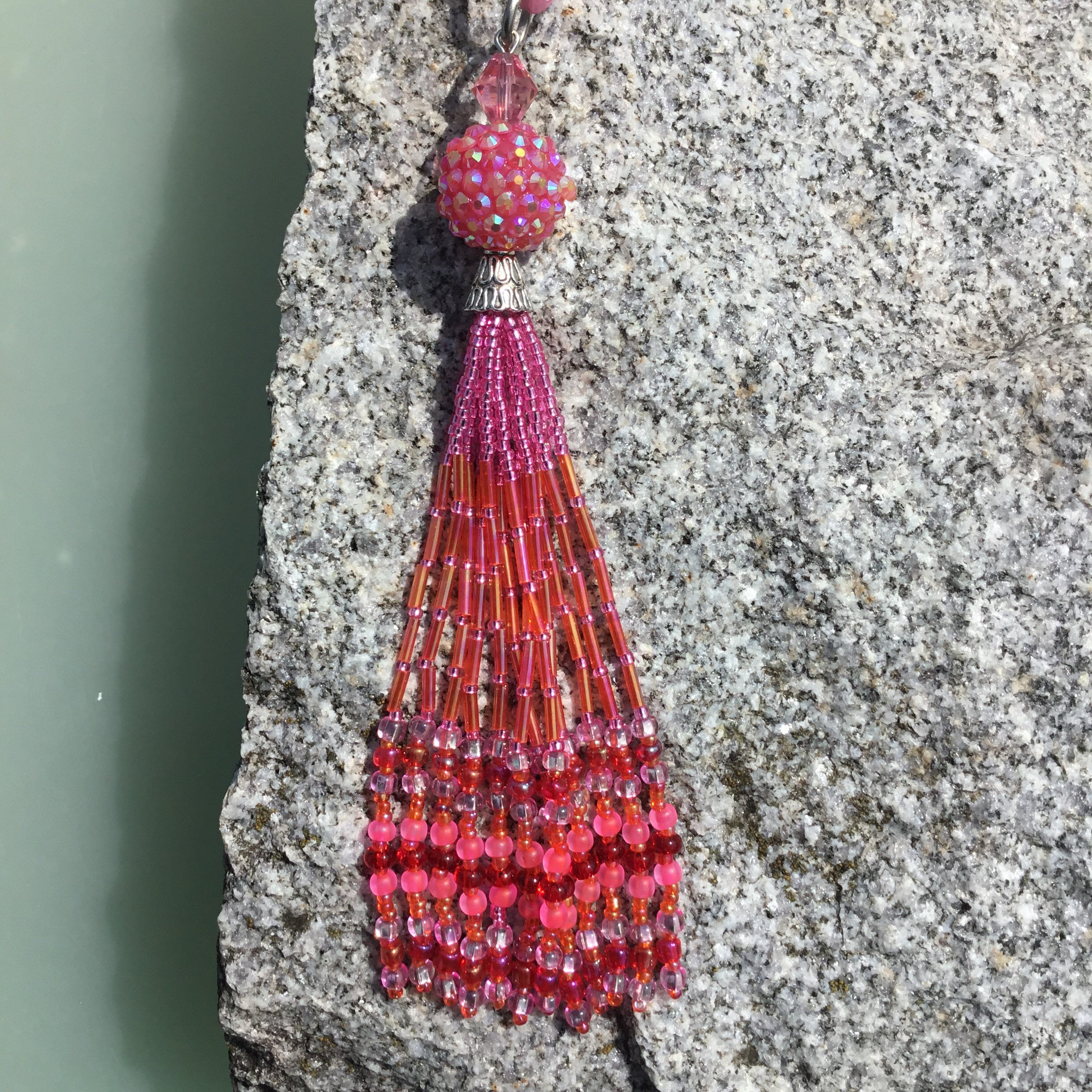 Beaded tassel Etsy