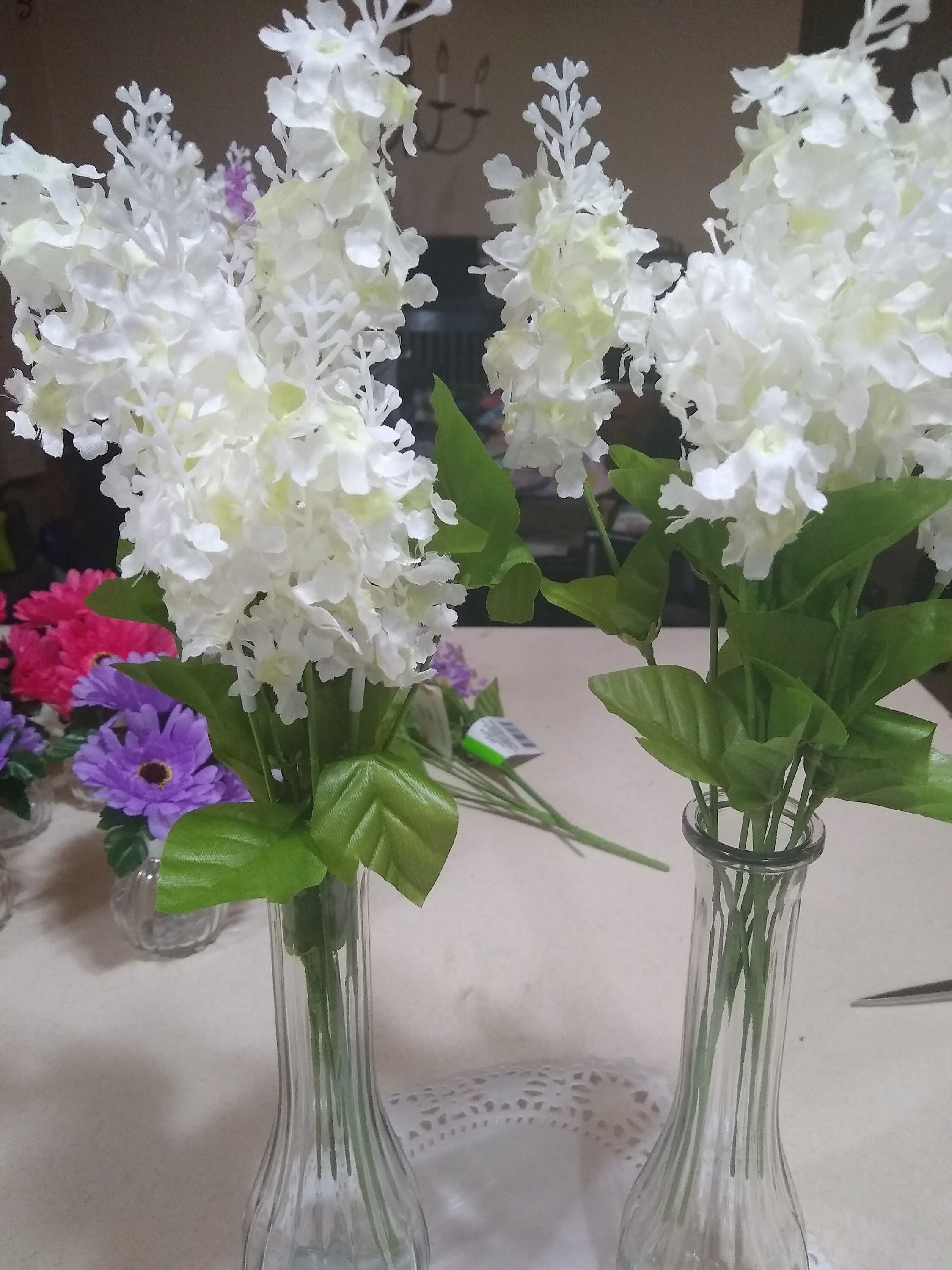 Lilacs in a Vase Etsy