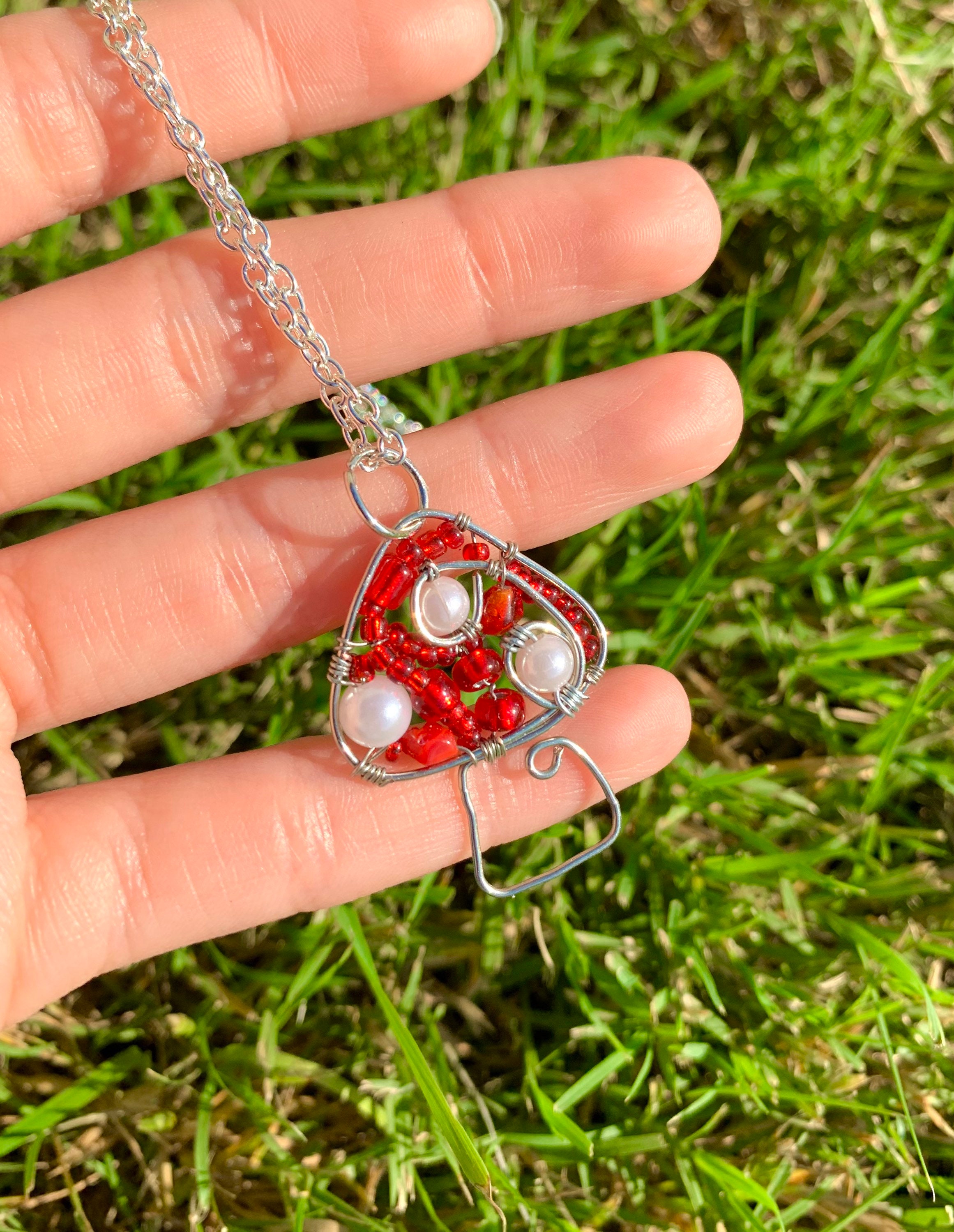 Mushroom Necklace