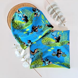 Beanie, Mütze, Loopschal, DerkleineMaulwurf, Hose, Mützenset