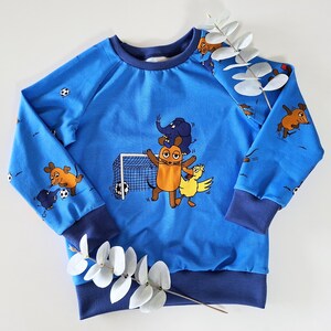 Pullover,Langarmshirt,Sendung mit der Maus,Fussballshirt