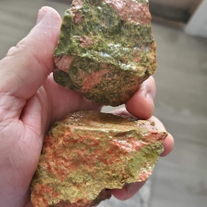 Rough Raw Unakite