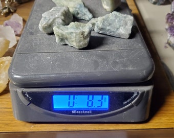 Rough Raw Aquamarine AAA Quality 1/2 Lb Lot Brazil