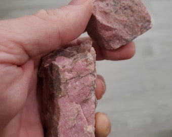 Rough Pink Jasper 1 Lb Lot Nice Quality Brazil