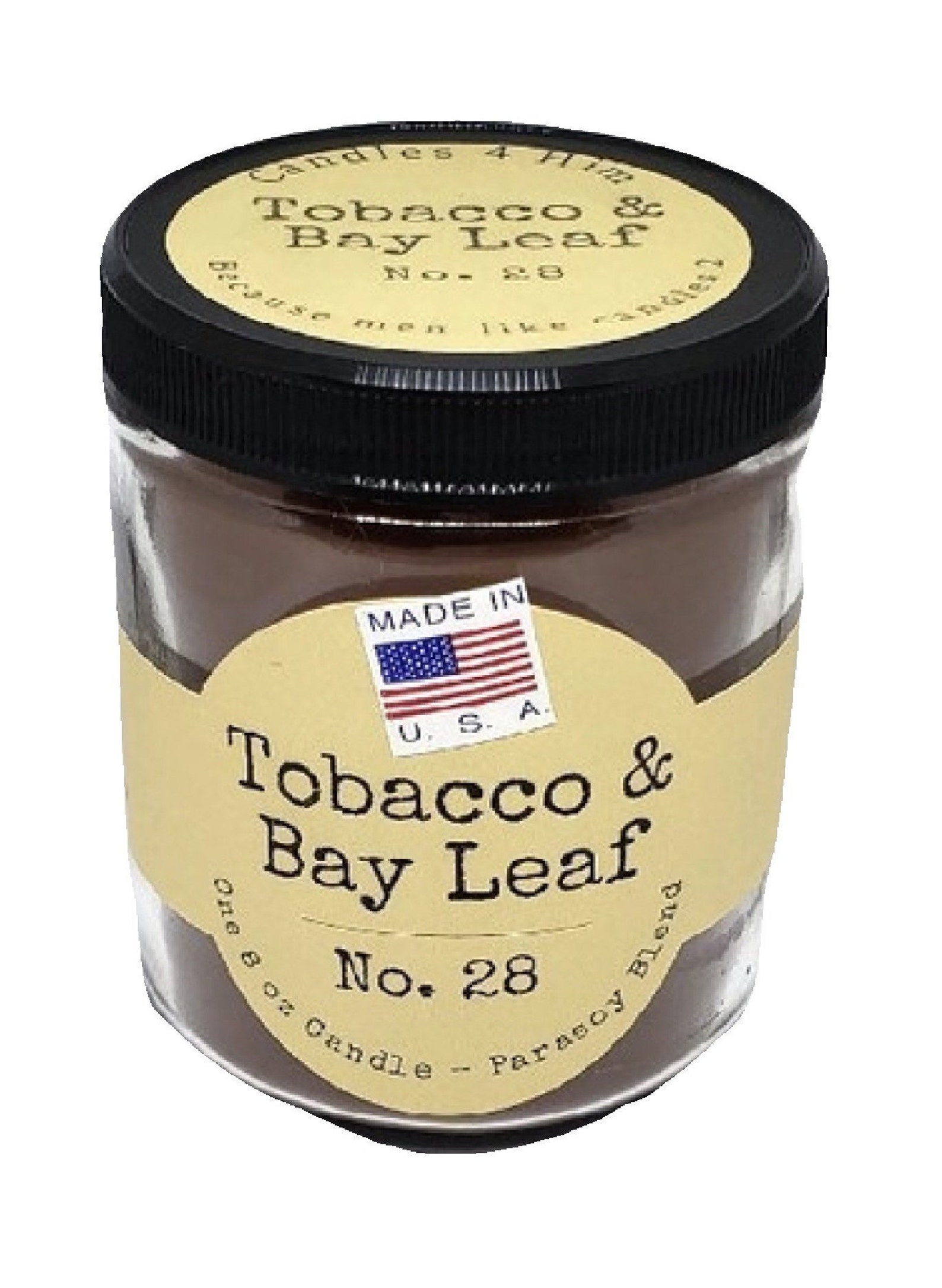 Tobacco & Bay Leaf 8 oz candles for men cologne scented Etsy