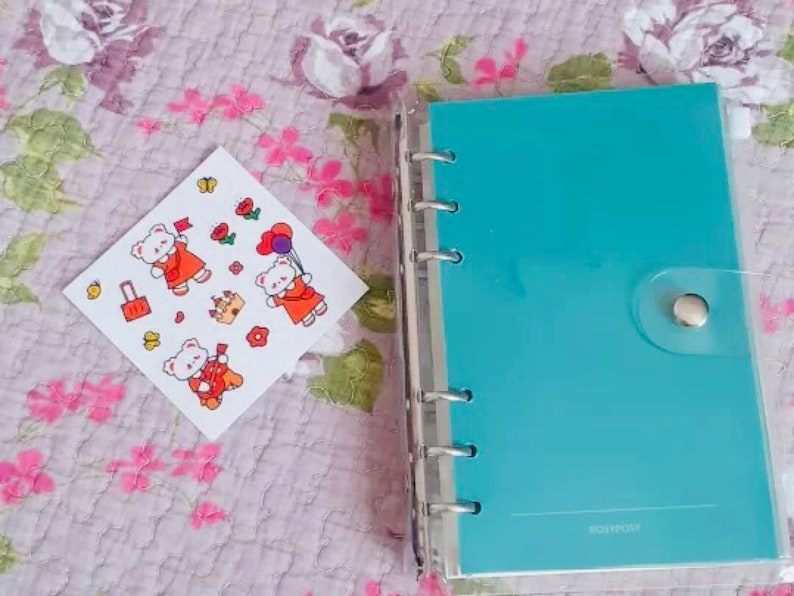 Loose Leaf Binder Small Journal Etsy