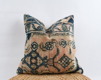 Kilim Pillow Vintage Pillow Sofa Pillow Natural Pillow Kilim Ottoman Throw Pillow 12x24 Pillow Cover Patterned Pillow 5413 Red Pillow