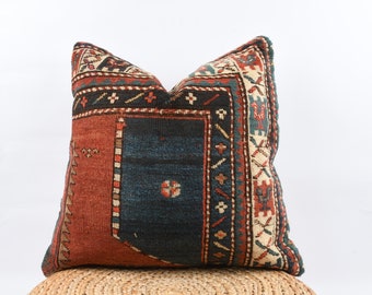 decorative kilim pillow striped kilim pillow sofa pillow ethnic pillow 12x24 handwoven kilim pillow cushion cover 0961