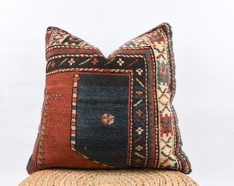 Vintage Pillow Handwoven Pillow Hemp Pillow Kilim Pillow 229 Lumbar Pillow,Bedroom Pillow,Oriental Pillow 16x36 Cushion Pillow