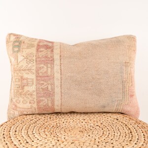 Bohemian Kilim Pillow, Turkish Carpet Pillow, Home Decor, 16x24 Pillow Cover, Boho Pillow, Couch Accent Pillow, Pillow Shams, Cushion Cover