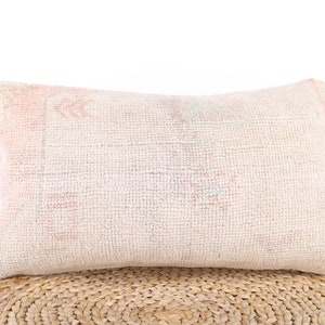 SHANLUO Throw Pillow Covers 12x20 - Decorative Pillows for Couch Set of 2 Rustic Burlap Linen Cushion Cover Large Accent Pillowcase for Bedding, Home