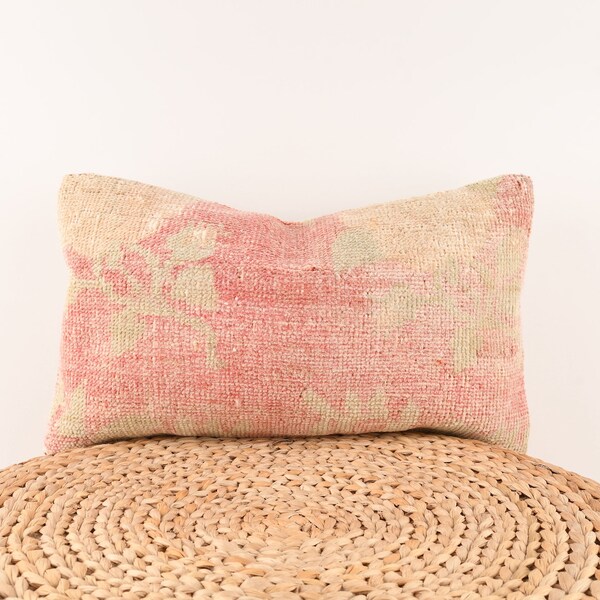 Lumbar Pillow Cover 12x20 Etsy