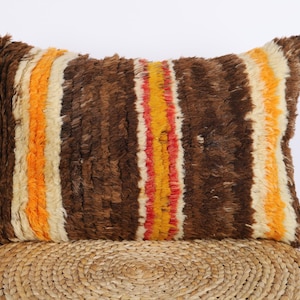 Vintage Kilim Pillow, Turkish Carpet Pillow, 16x24 Pillow Case, Decorative Pillow, Sofa Throw Pillow, Boho Decor, Livingroom Decor, Pillow