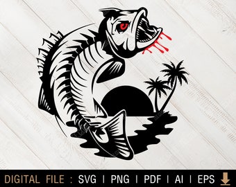 Download Angry Fish Svg Etsy