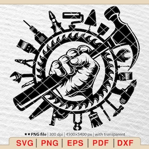 Repair tools Svg, Hammer Svg ,Mechanic logo, Handyman logo, Repair logo, Mechanic Svg, Tools car svg, Carpenter Svg,Car Mechanic Svg [EP-02]