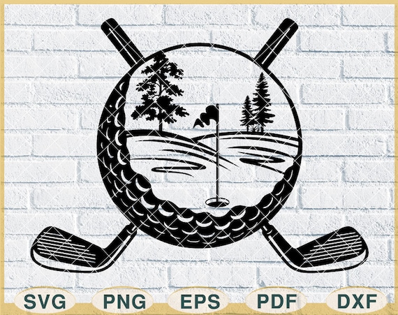 Golfing Svg Golfer Silhouette Golfing Bundle Svg Golf Club | Etsy