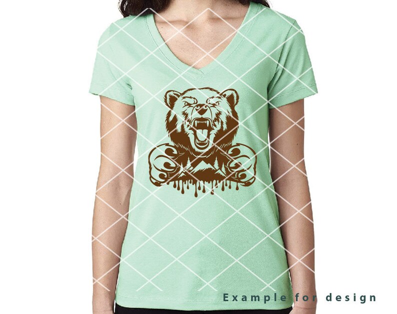 Bear Claw Scratch Svg Bear Head Svg Bear Face Svg Grizzly Etsy