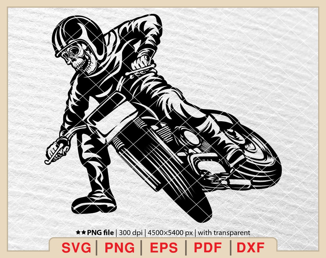Motorcycle Skull Svg, Biker Skull Svg, Biker Riding Svg, Skull Svg ...