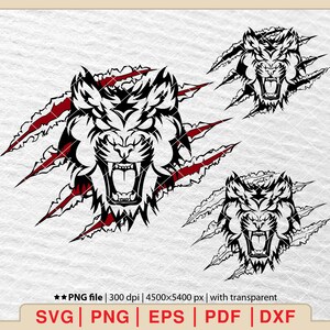 Wolf Claws Scratch Svg, Howling Wolf Svg, Wolf head Svg, Animals Svg, Mountain Wolf Svg, Wolf Moon Svg,Wolf Silhouette,Wolf Scene Svg[EP-11]