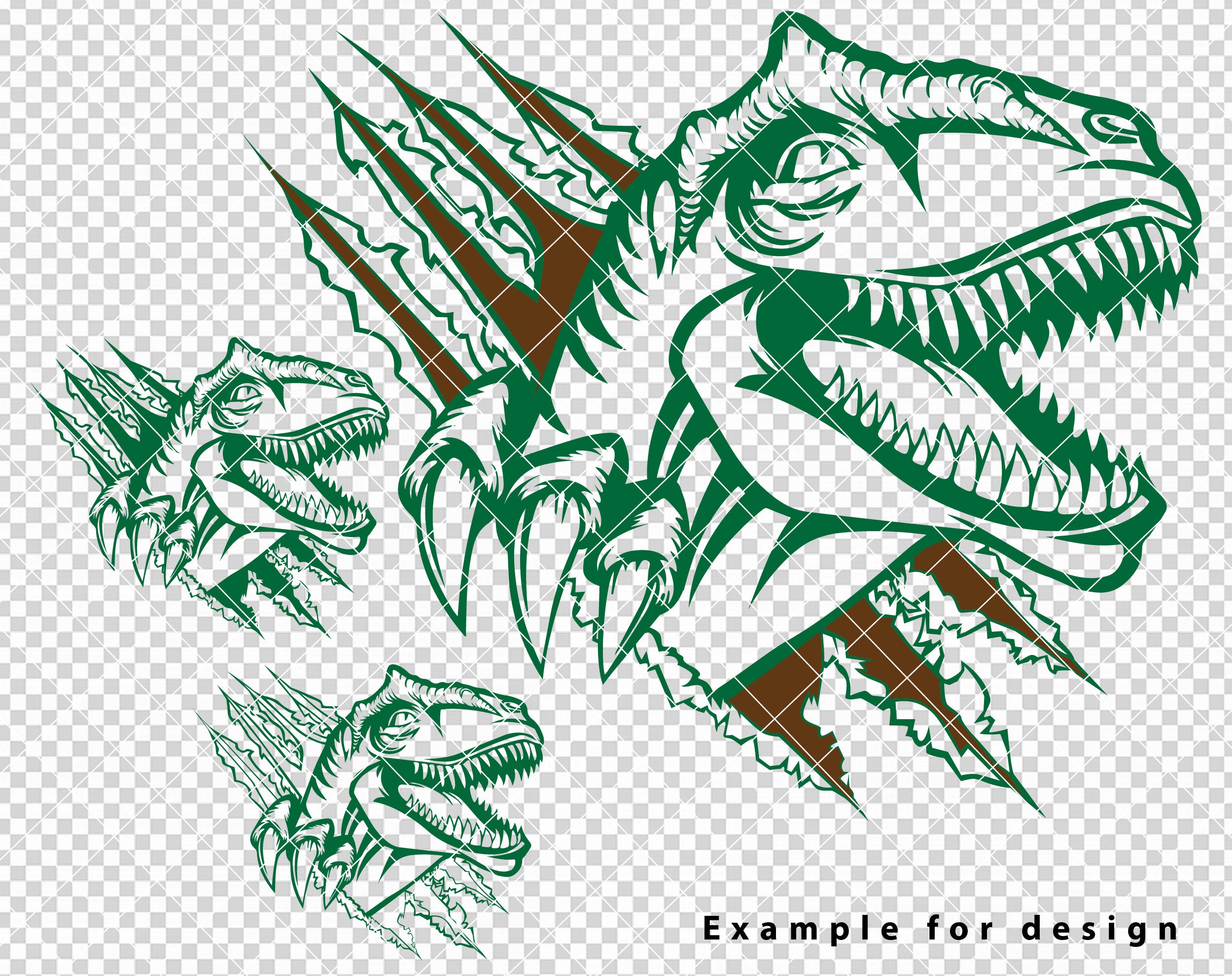 Raptor dinosaur claw marks SVG, raptor in the wall scratch svg, raptor claw  scratch svg