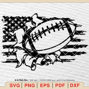 American Football Player Svg, Football Player Svg, Rugby Ball Svg, Football Svg, Rugby Smashing Ball Svg, US Football Player Svg [EP-422]