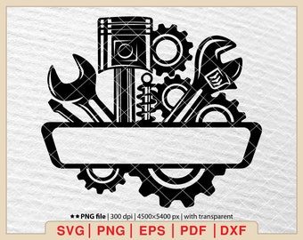 Repair Tools Svg Wrench Svg Mechanic Logo (Download Now) - Etsy