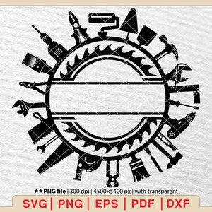 Repair tools Svg, Electrician Svg, Electric Svg, Electricity Svg, Electrician Cut Files, Handyman Tool Svg, Toolbox Svg, Tools Svg [EP-181]