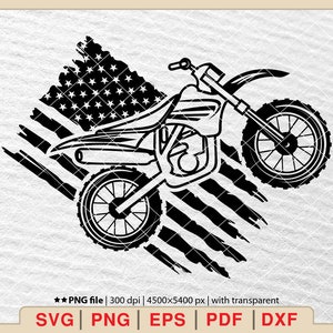 Motocross Biker met vlag Svg, Motocross svg, motorfiets svg, crossmotor svg, Racing svg, Biker svg, motor svg, motorcross png [EP-205]