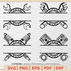 Repair tools Svg, Mechanic Logo Svg, Auto Repair Svg, Toolbox Svg, Repair Logo Svg, Car Repair Svg, Repair Service Svg [EP-305]
