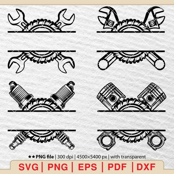 Repair tools Svg, Mechanic Logo Svg, Auto Repair Svg, Toolbox Svg, Repair Logo Svg, Car Repair Svg, Repair Service Svg [EP-305]