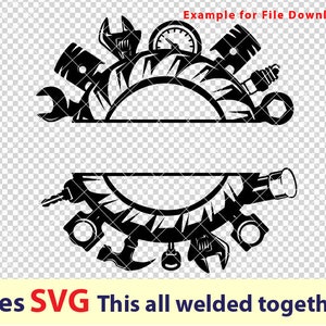 Repair Tools Svg Wrench Svg Mechanic Logo Handyman Logo - Etsy