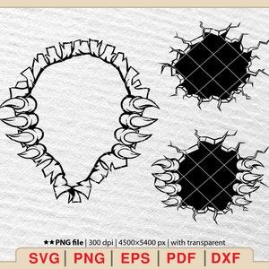 Claws Scratches Svg, Jurassic Park Svg, Claws Svg, Scratches Svg, Bloody Claw Marks Svg, Ripped Svg, Panther Claws Scratch Svg [EP-395]