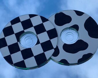 Cd Painting Etsy