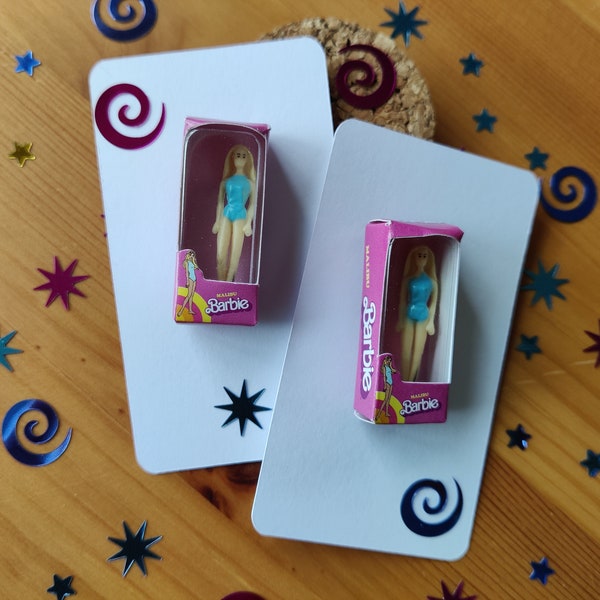 Barbie Pin Badge | Malibu | 90's | 80's | Nostalgia | Nostalgic | Stocking Stuffer | Statement Pin Badge | Quirky | Barbie Girl