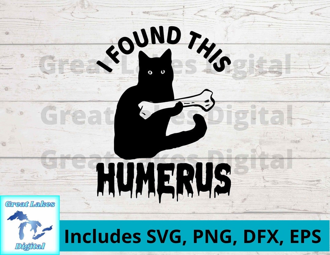 I Found This Humerus Digital File, Png, Svg. Dxf, Eps Files All ...